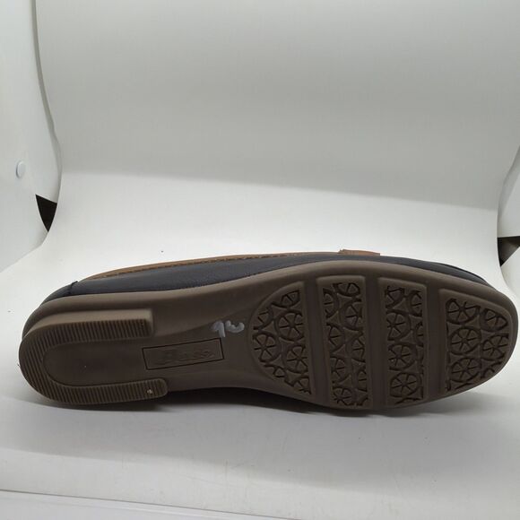 GH Bass & Co Weejuns Bass-Kacey Womens 5.5 M Loafer Slip On Black & Tan - Picture 6 of 12